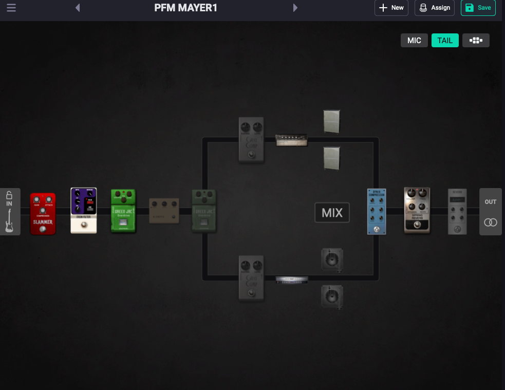 Headrush John Mayer Preset - PFM_Mayer - 2 Presets