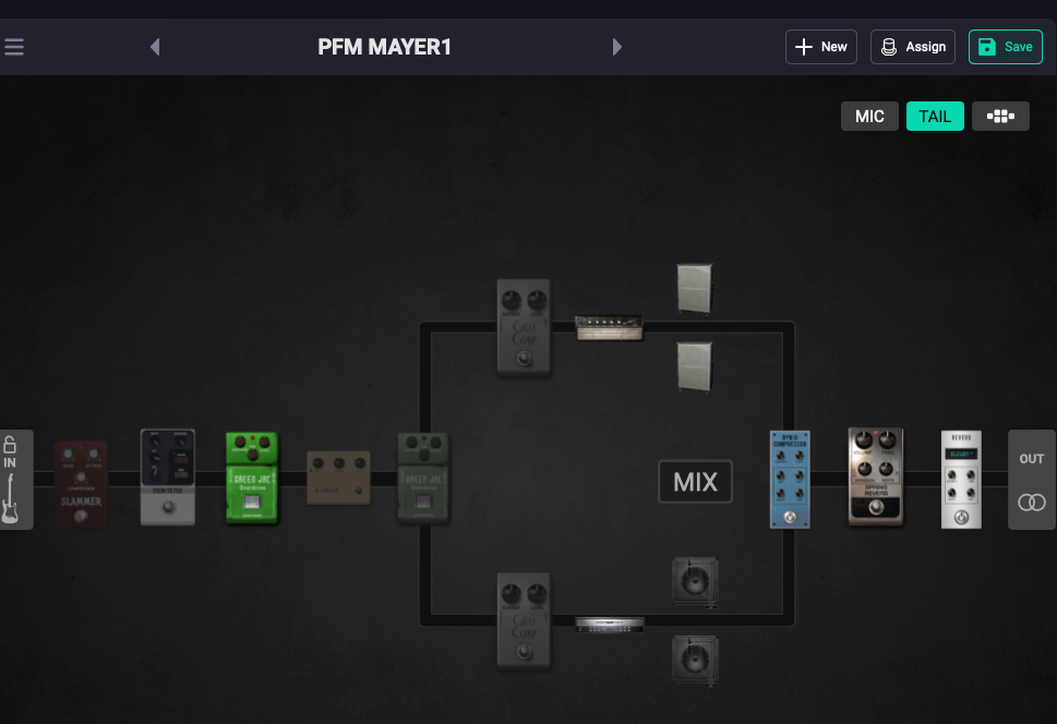 Headrush John Mayer Preset - PFM_Mayer - 2 Presets