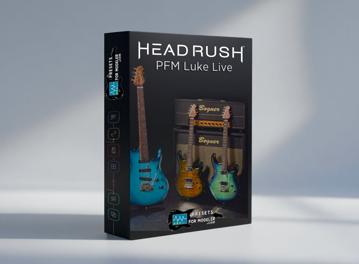 Luke Live Preset for Headrush Prime - Core - Flex Prime  2 Custom Cab IR Included