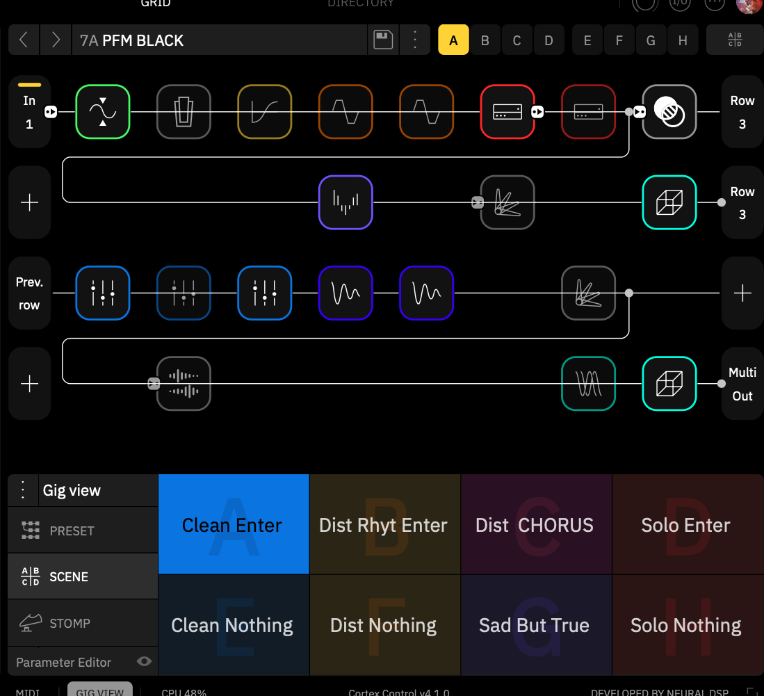 PFM BLACK – Quad Cortex Preset | Metallica Black Album Inspired | 8 Scenes + 1 Custom IRet