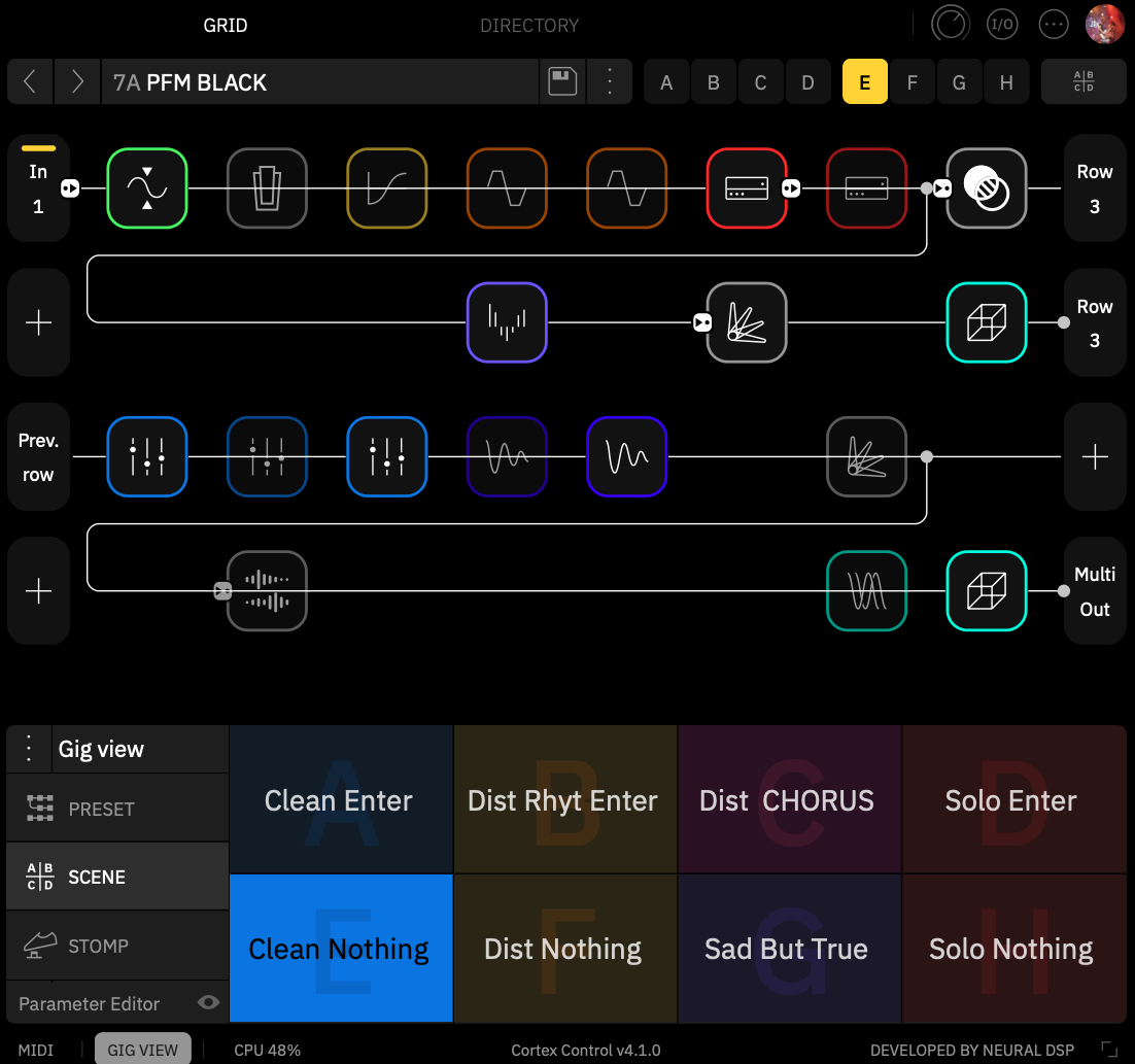 PFM BLACK – Quad Cortex Preset | Metallica Black Album Inspired | 8 Scenes + 1 Custom IRet