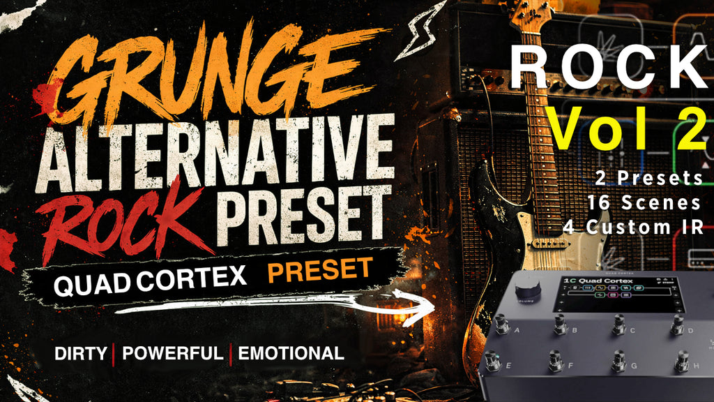 PFM_GRUNGE ALTERNATIVE ROCK Vol.2 -  2 Presets / 4 Cab IR included