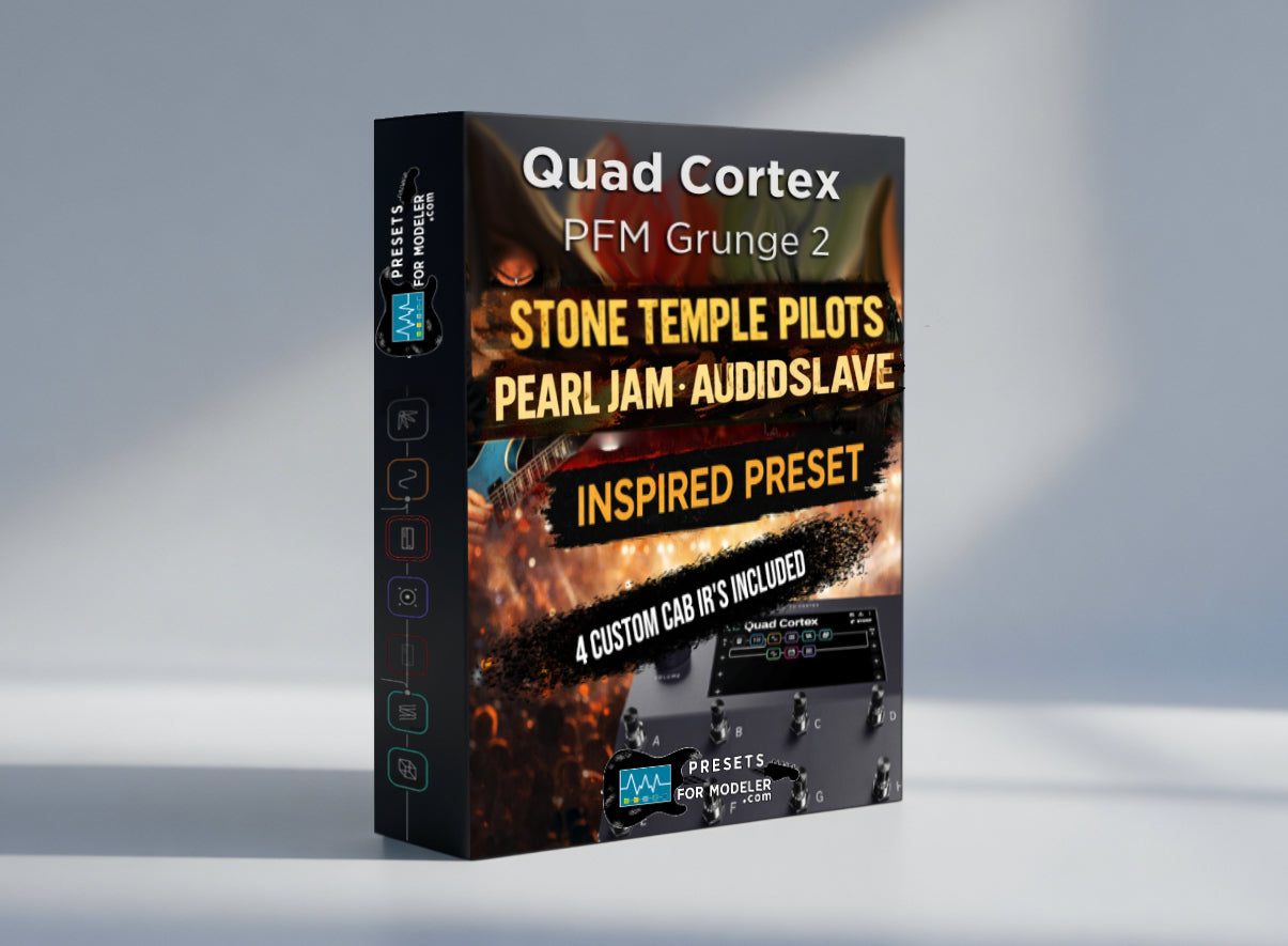 PFM_GRUNGE ALTERNATIVE ROCK Vol.2 -  2 Presets / 4 Cab IR included