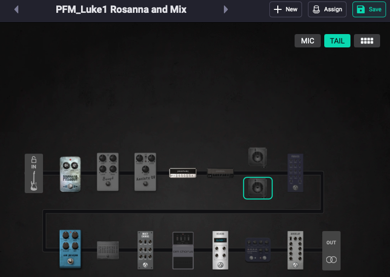 Luke Live Preset for Headrush Prime - Core - Flex Prime  2 Custom Cab IR Included