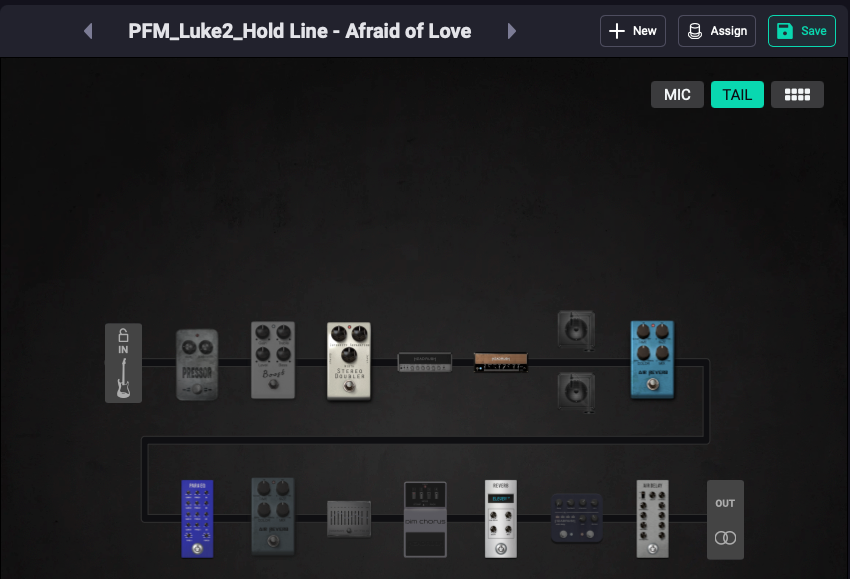 Luke Live Preset for Headrush Prime - Core - Flex Prime  2 Custom Cab IR Included