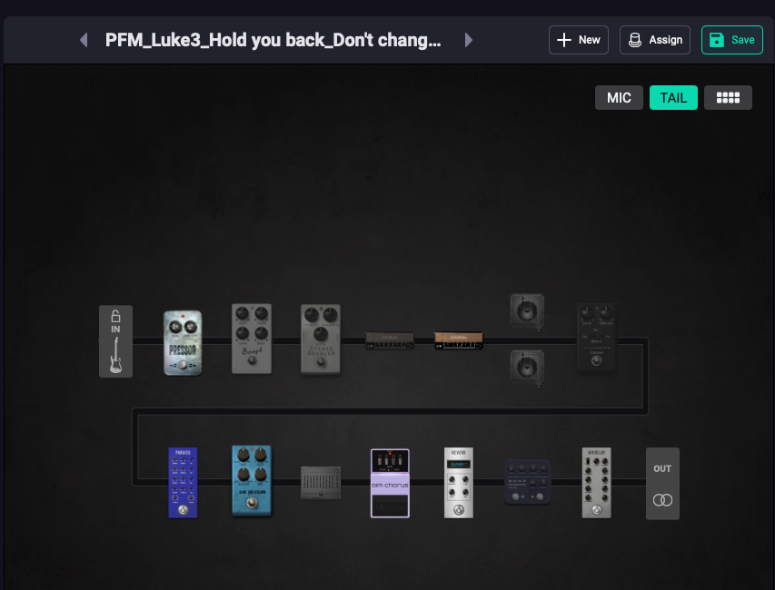 Luke Live Preset for Headrush Prime - Core - Flex Prime  2 Custom Cab IR Included