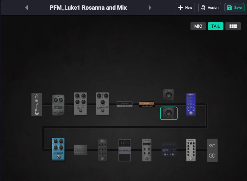 Luke Live Preset for Headrush Prime - Core - Flex Prime  2 Custom Cab IR Included