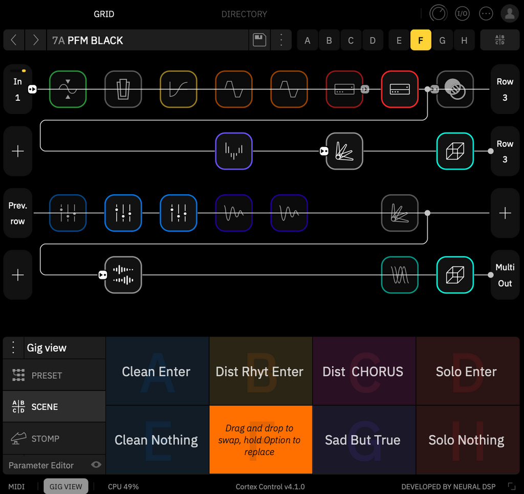 PFM BLACK – Quad Cortex Preset | Metallica Black Album Inspired | 8 Scenes + 1 Custom IRet