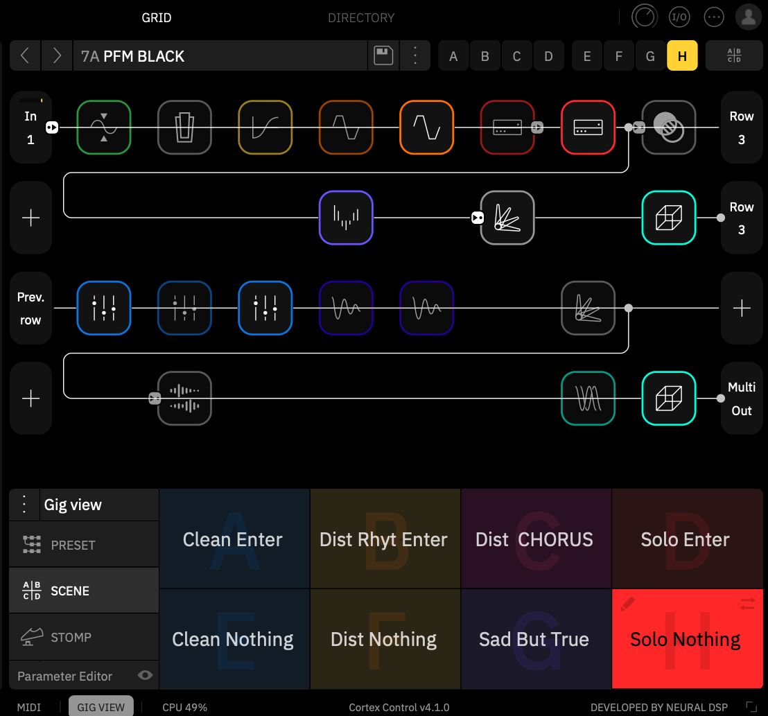 PFM BLACK – Quad Cortex Preset | Metallica Black Album Inspired | 8 Scenes + 1 Custom IRet