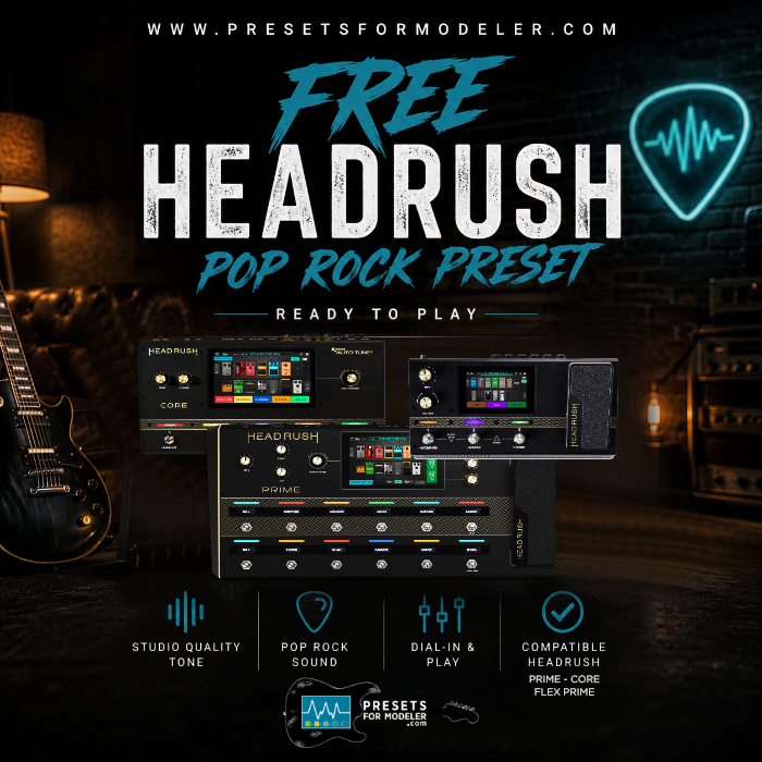 PFM Free Headrush Pop & Rock Preset