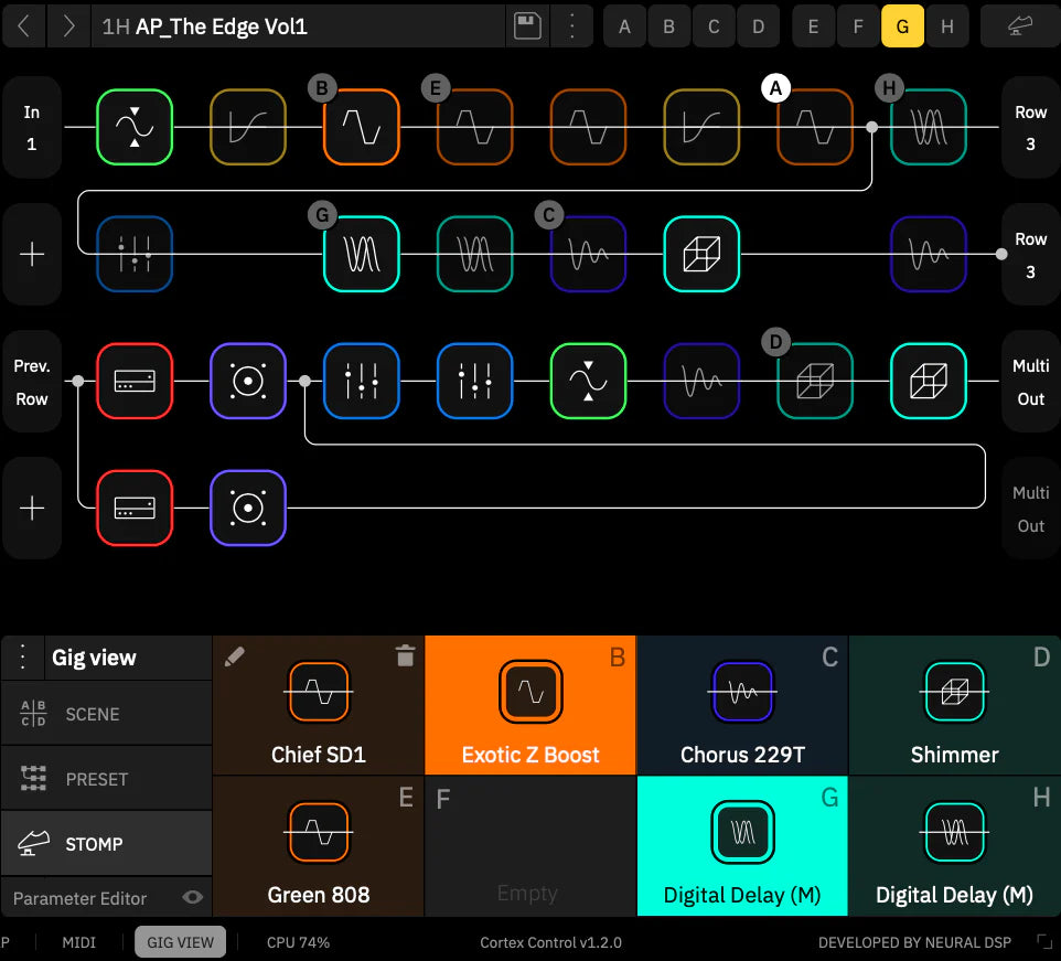 AP_The Edge - The Edge sound on this Quad Cortex Preset